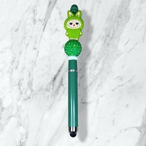 Labubu Gree The Monsters Beaded Stylist & Pen